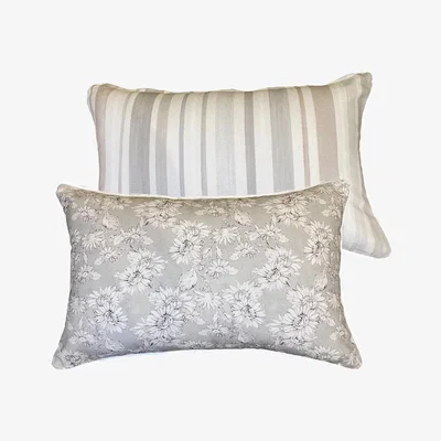 Olivia's Malini Ronda Cushion in Taupe