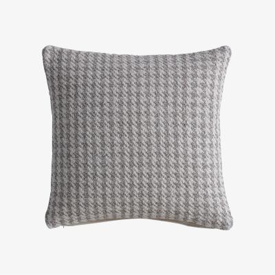 Olivia's Gallery Interiors Knitted Houndstooth Cushion