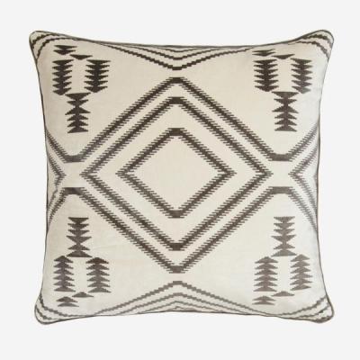 Olivia's Andrew Martin Navaho Grey Cushion | Outlet