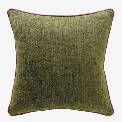 Olivia's Andrew Martin Palazzo Moss Green Cushion | Outlet