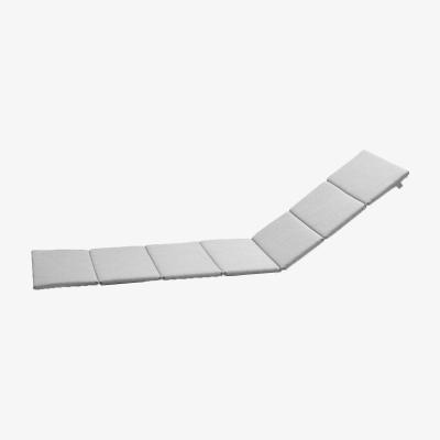 Olivia's CANE-LINE Siesta Sunbed Outdoor Cushion Vitue Light Grey