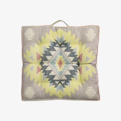 Olivia's Gallery Interiors Arkes Global Diamond Floor Cushion Multi Colour