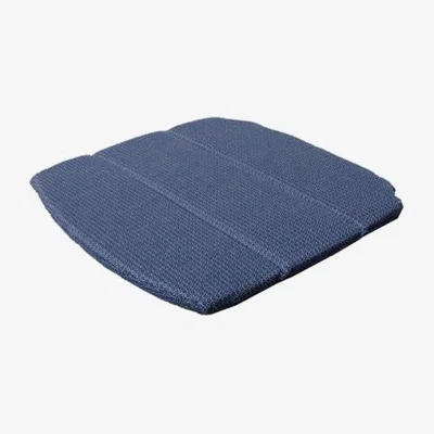 Olivia's CANE-LINE Breeze Outdoor Chair Cushion Blue