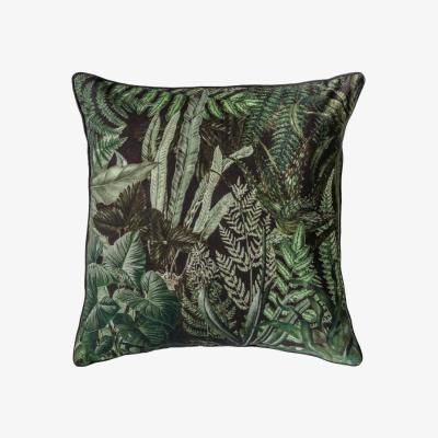 Olivia's Gallery Interiors Botanic Teal Square Cushion | Outlet