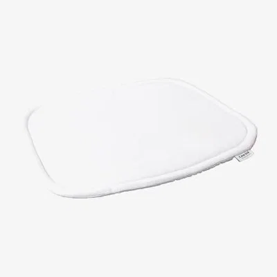 Olivia's CANE-LINE Moments/blend Chair Outdoor Seat Cushion Natte White