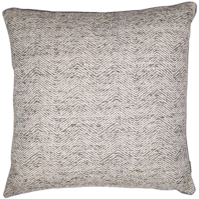Olivia's Malini Ripple Cushion Charcoal