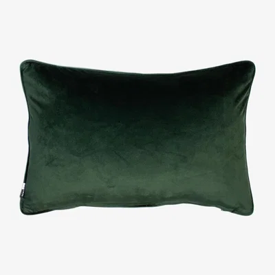 Olivia's Malini Luxe Rectangle Cushion Pinegreen
