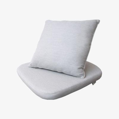 Olivia's Cane-line Moments Natt Light Grey Outdoor Armchair Cushion Set