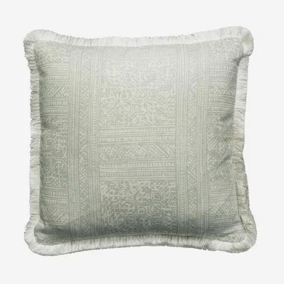 Olivia's Andrew Martin Ostuni Cushion Celedon/Alezio