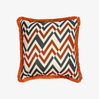 Olivia's Malini Soma Cushion in Rust