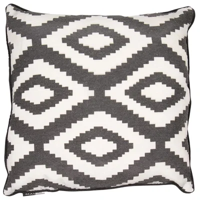 Olivia's Malini Dorado Cushion Black and White