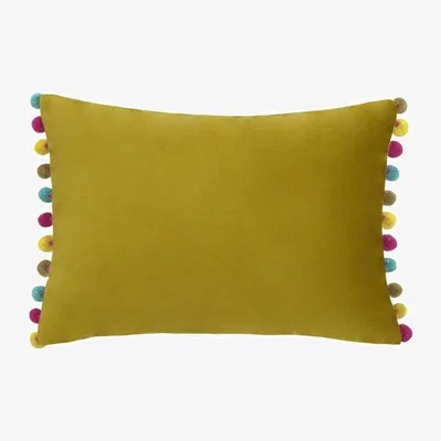 Downtown Riva Fiesta Cushion 35x50cm - Bamboo, Velvet