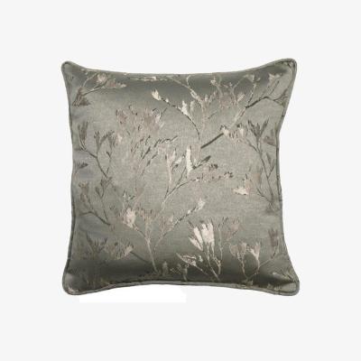 Downtown Ashley Wilde Hertford Champagne Feather Filled Cushion 45x45cm, Satin, Jacquard