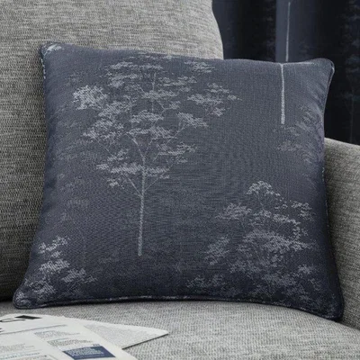 Downtown Curtina Elmwood Navy Filled Cushion