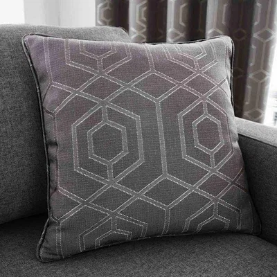 Downtown Curtina Camberwell Filled Cushion Graphite