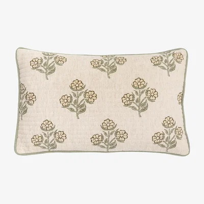 Perch and Parrow Elowen Floral Cushion