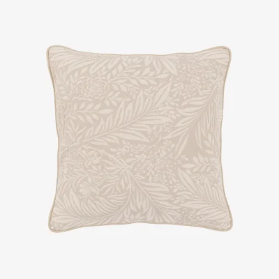 Perch and Parrow Oakleigh Leaf Woven Cushion in Natural
