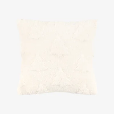 Perch and Parrow Forest Jacquard Cushion in Cream, Pack of 2