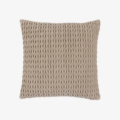 Perch and Parrow Mirelle Cushion in Stone, Set of 2