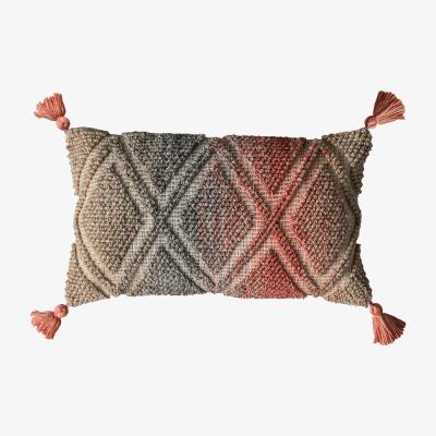 Perch and Parrow Milda Multi Coloured Knit Cushion