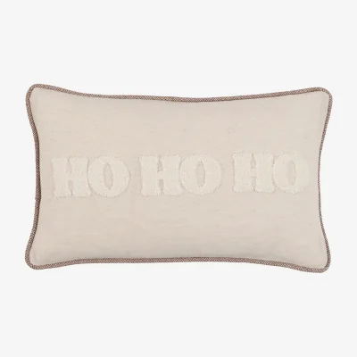Perch and Parrow Winter Frost HoHoHo Cushion