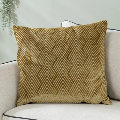 Quatropi Quatropi Scatter Cushion Vesper 58x58cm Antique Gold