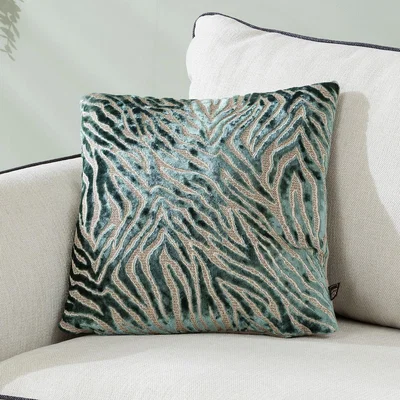 Quatropi Quatropi Scatter Cushion Zeke 43x43cm Green