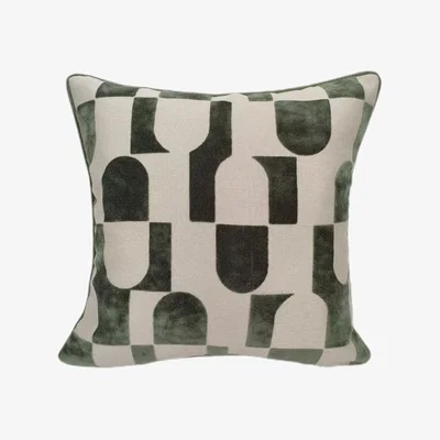 Quatropi Paul Moneypenny Chillpill Sage Scatter Cushion 43cm