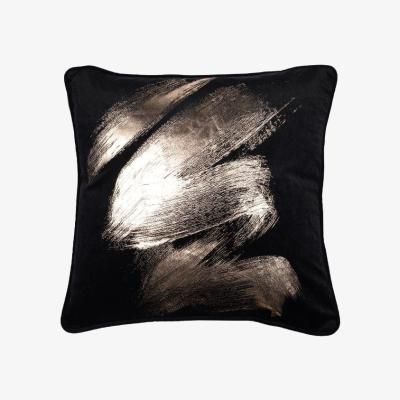 Quatropi Paul Moneypenny Gentlestrokes Black Scatter Cushion 45cm