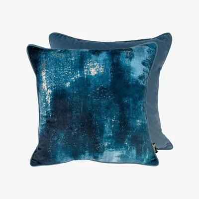 Quatropi Paul Moneypenny Toogood Blue Scatter Cushion 45cm
