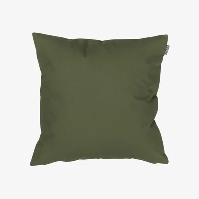 The Range Plain Indoor and Outdoor Cushion with Filling Included - Sage Green