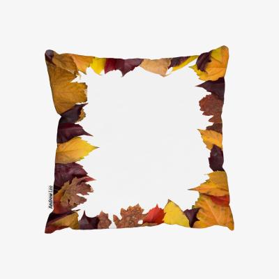 The Range Orange  Purple Autumn Outdoor Cushion - Orange / 45cm