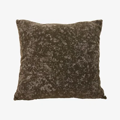 The Range Eden Corduroy Cushion - Green