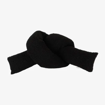 The Range Knot Tie Cushion  - Black
