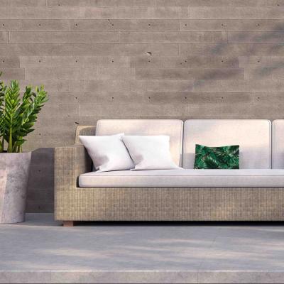 The Range Tropical palm leaves, jungle leaf Outdoor Cushion - Green