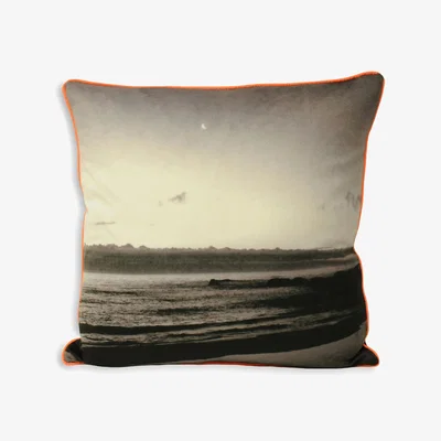 The Range Neon Coast Cushion - Lime