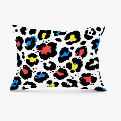 The Range Coloured Leopard Print Cushion - Blue / 28cm