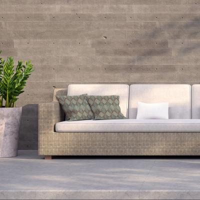 The Range Art Deco style seamless pattern Outdoor Cushion - Green / 60cm