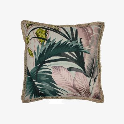 The Range Amazonia Tropical Cushion - Pink / 80 Feather 20 Polyester / 80 Polyester 20 Feather