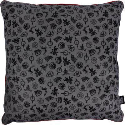 The Range Game of Thrones Cushion, Targaryen - Black
