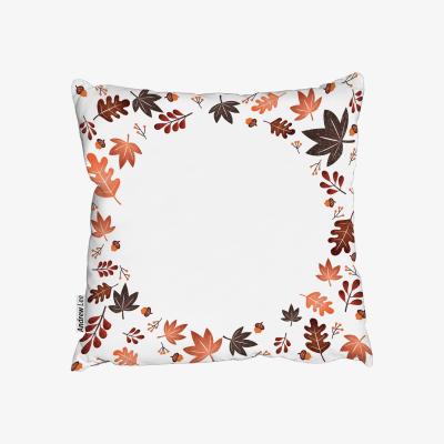 The Range Decorative Autumn Outdoor Cushion - Red / 45cm