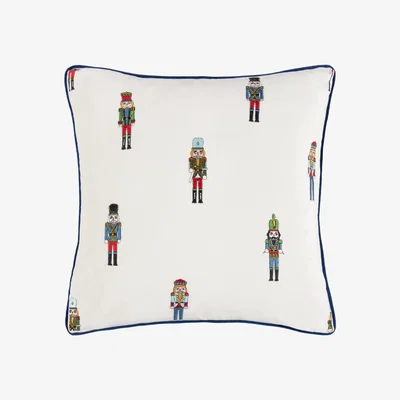 The Range Classic Nutcracker Embroidered Cushion - Multi / Polyester