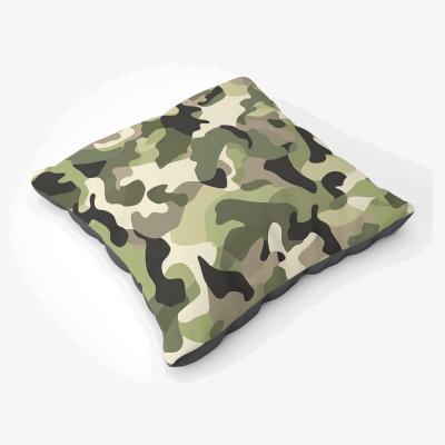 The Range Camouflage Design Floor Cushion - Green
