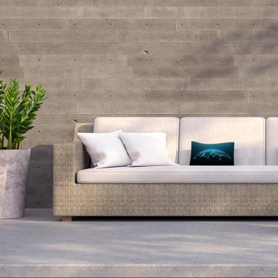 The Range Map Of The Planet Outdoor Cushion - Blue