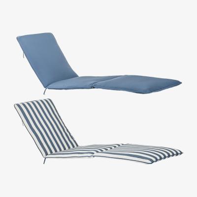 The Range Harbour Housewares Master Sun Lounger Cushions - Navy - Pack of 2 - Blue