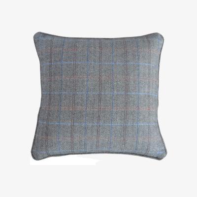 The Range Modern Hand Crafted Multi Tweed Scatter Cushion - Grey