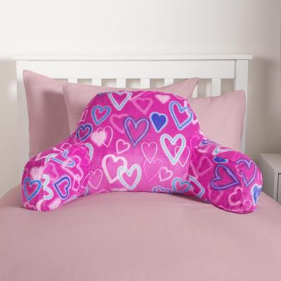 The Range Kids Heart Fleece Cuddle Cushion - Pink
