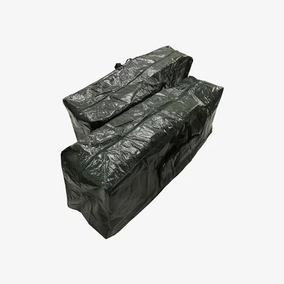 The Range Waterproof Outdoor Cushion Storage Bags (Set of 2) - Green