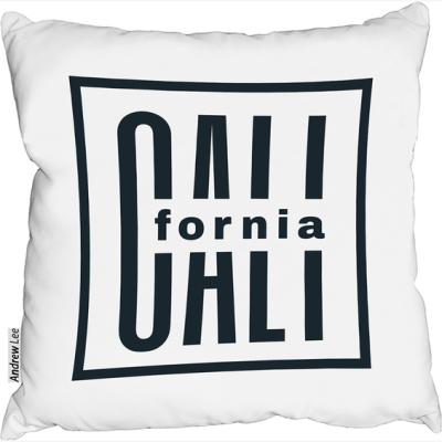 The Range California Cushion - White / 45cm