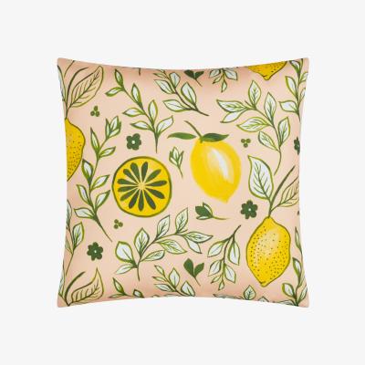 The Range Citronello Printed Outdoor Cushion - Peach